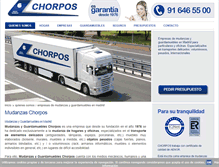 Tablet Screenshot of chorpos.com